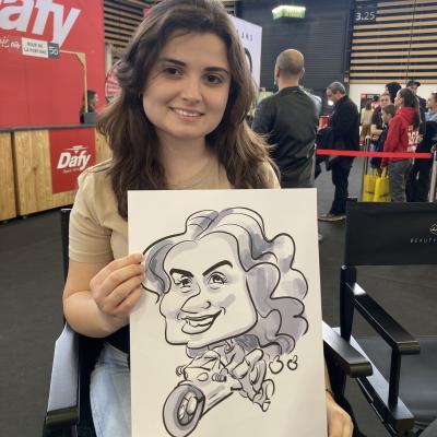 Pour Dafy moto avec impression en direct