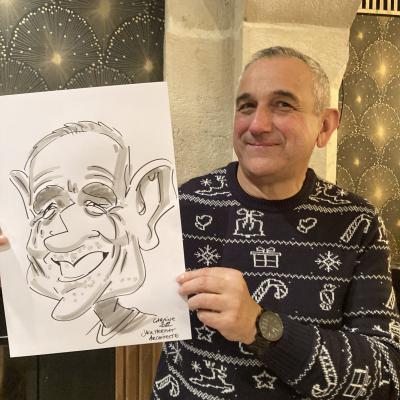 caricaturiste d'evenementiel