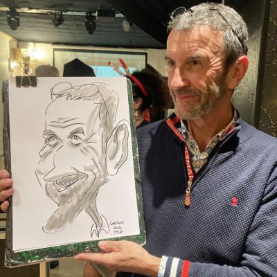 caricaturiste d'evenementiel
