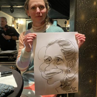 caricaturiste d'evenementiel