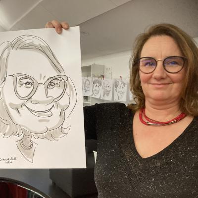 caricaturiste d'evenementiel