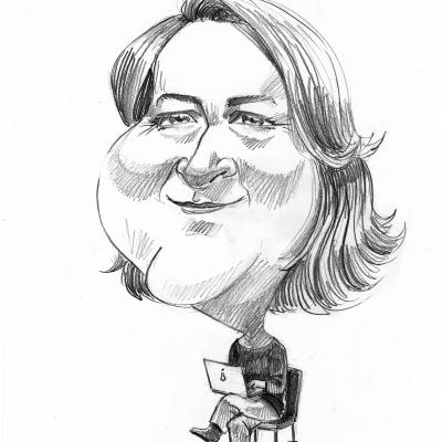 Caricature d'après photo