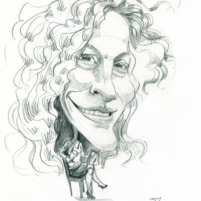 Caricature d'après photo