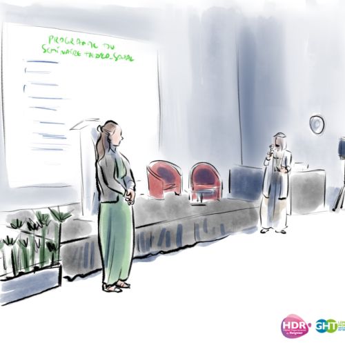 croquis conférence